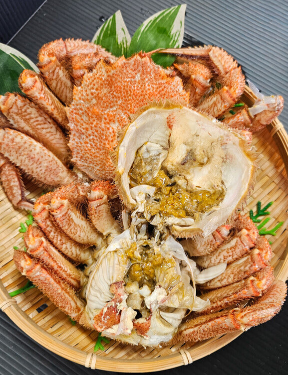 【毛ガニ】ボイル冷凍毛ガニ3尾入セット(1CS)【送料無料】